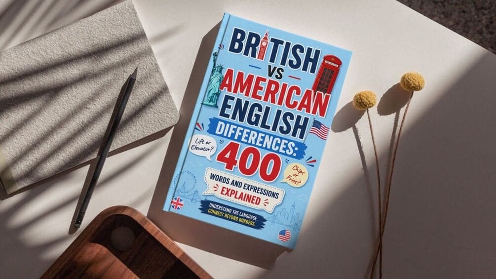 British vs American English Ebook (International Buyers)